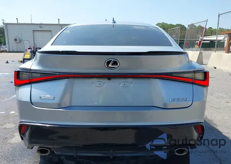 2021 Lexus Is 350 F Sport из США, поврежденный, VIN JTHGZ1B26M5042351